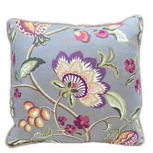 Braemore Sangria Print Throw Pillow
